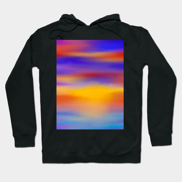 Rainbow Quartz sunsets Hoodie by Treasuredreams